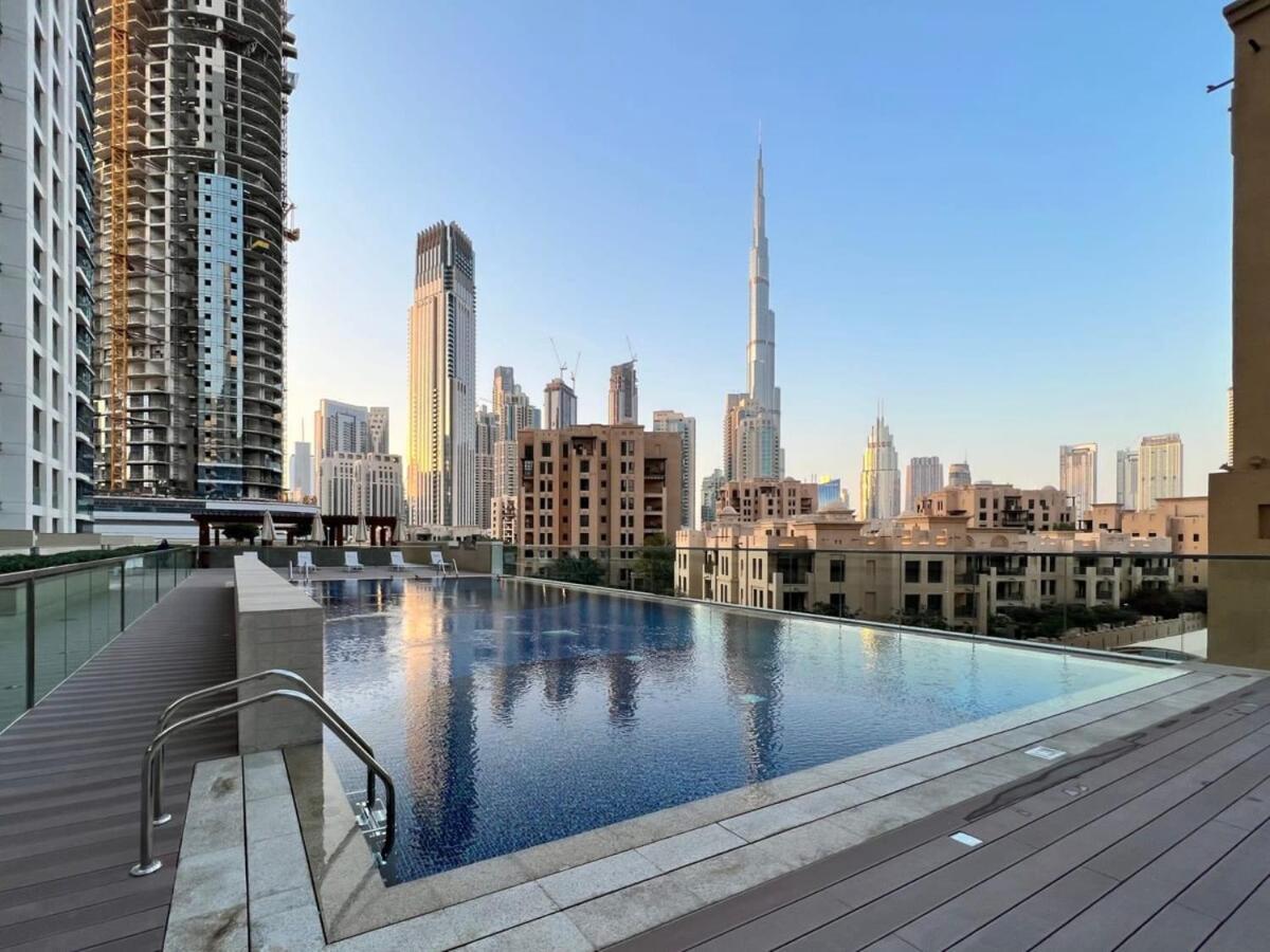 Silkhaus Design 1Bdr With Burj Khalifa View In New Tower Lejlighed Dubai Eksteriør billede