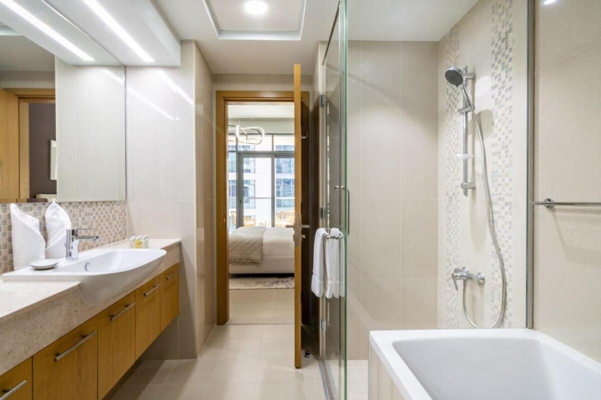 Silkhaus Design 1Bdr With Burj Khalifa View In New Tower Lejlighed Dubai Eksteriør billede