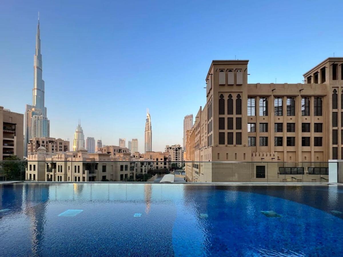Silkhaus Design 1Bdr With Burj Khalifa View In New Tower Lejlighed Dubai Eksteriør billede